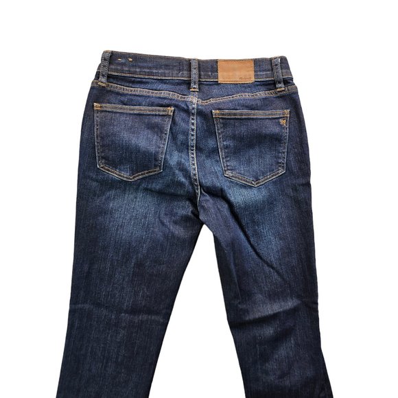 Madewell Womens Size 25 "Skinny Skinny" Denim Dark Wash Stretch Skinny Jeans - Picture 6 of 12